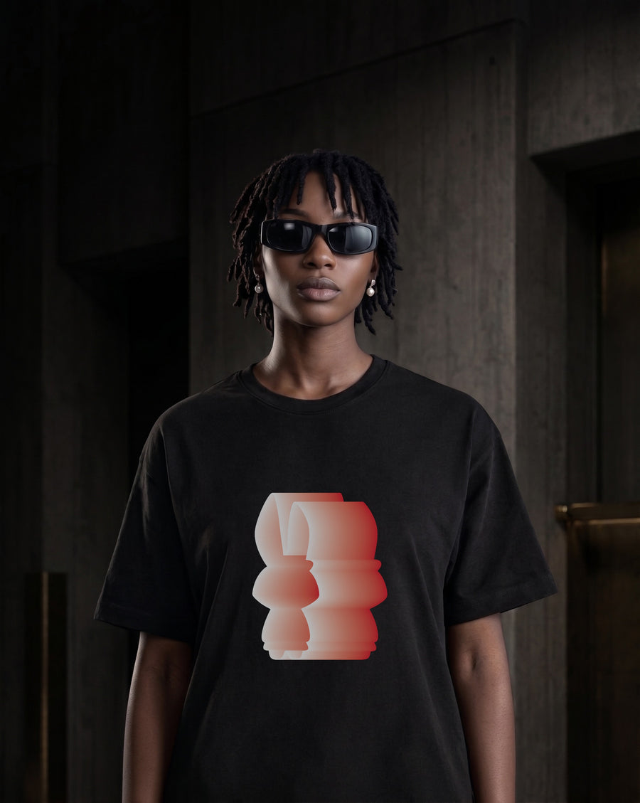 DEENA Classic Rabbit Women’s Black Tee - Speed