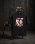 DEENA Classic Rabbit Men's Black Tee - Skate